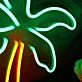 Coconut Tree LED Neon Sign for Tropical and Relaxing Decor