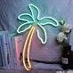 Coconut Tree LED Neon Sign for Tropical and Relaxing Decor