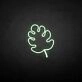 Monstera' neon sign