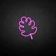 Monstera' neon sign