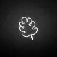 Monstera' neon sign