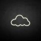 'Cloud' neon sign