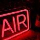 ON AIR RED Custom Neon Sign for Studios and Broadcasting Spaces