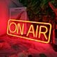 ON AIR RED Custom Neon Sign for Studios and Broadcasting Spaces