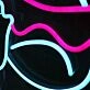 Anime Squirtle Custom Neon Sign for Anime Fans