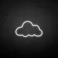 'Cloud' neon sign