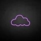 'Cloud' neon sign