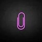 'Clip' neon sign