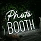 Photo Booth White Neon Sign for Event and Party Spaces