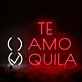 TE AMO TEQUILA Red Neon Sign for Fun and Social Spaces
