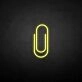 'Clip' neon sign
