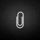 'Clip' neon sign