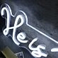 He Is Risen White Neon Sign for Religious and Spiritual Spaces