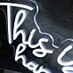 This Is My Happy Place White Custom Neon Sign for Positive and Fun Spaces