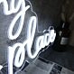 This Is My Happy Place White Custom Neon Sign for Positive and Fun Spaces