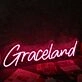 Graceland Red Neon Sign for Music Lovers