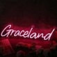 Graceland Red Neon Sign for Music Lovers