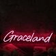 Graceland Red Neon Sign for Music Lovers