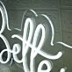 Better Together White Custom Neon Sign for Inspirational and Positive Spaces
