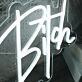 Boss Bitch White Neon Sign for Empowering and Bold Spaces