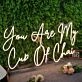 You Are My Cup Of Chai Yellow Neon Sign for Tea Lovers