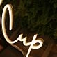 You Are My Cup Of Chai Yellow Neon Sign for Tea Lovers