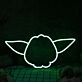 Star War Yoda Green Neon Sign for Star Wars Fans
