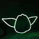 Star War Yoda Green Neon Sign for Star Wars Fans