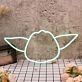 Star War Yoda Green Neon Sign for Star Wars Fans