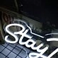 Stay Dapper White Neon Sign for Inspirational and Stylish Spaces