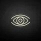 'Eye' neon sign