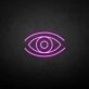 'Eye' neon sign