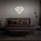 Diamond neon sign