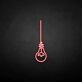 'Bulb' neon sign