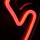 Sips Orange Neon Sign for Fun and Social Spaces