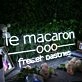 Le Macaron French Pastries Custom Neon Sign for Bakeries and Cafes