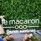 Le Macaron French Pastries Custom Neon Sign for Bakeries and Cafes