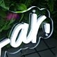 The Bar White Neon Sign for Bars and Social Spaces