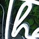 The Bar White Neon Sign for Bars and Social Spaces