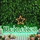 Heineken Green Neon Sign for Beer Lovers and Bars