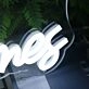 Tacos Tequila And Good Times White Neon Sign for Fun and Social Spaces