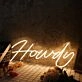 Howdy Yellow Neon Sign for Western and Fun Spaces
