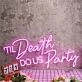 Til Death Do Us Party Purple Neon Sign for Fun and Party Spaces