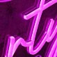 Til Death Do Us Party Purple Neon Sign for Fun and Party Spaces