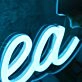 Spill The Tea Blue Neon Sign for Fun and Social Spaces