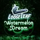 LooseLeaf Watermelon Dream Custom Neon Sign for Fun and Whimsical Spaces
