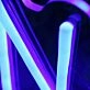 Concessions Blue Neon Sign for Event and Party Spaces