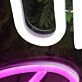 Dream Until It's Your Reality Custom Neon Sign for Inspirational and Motivational Spaces