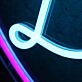 Dudes Eggplant Custom Neon Sign for Fun and Playful Spaces