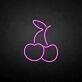 Cherry' neon sign